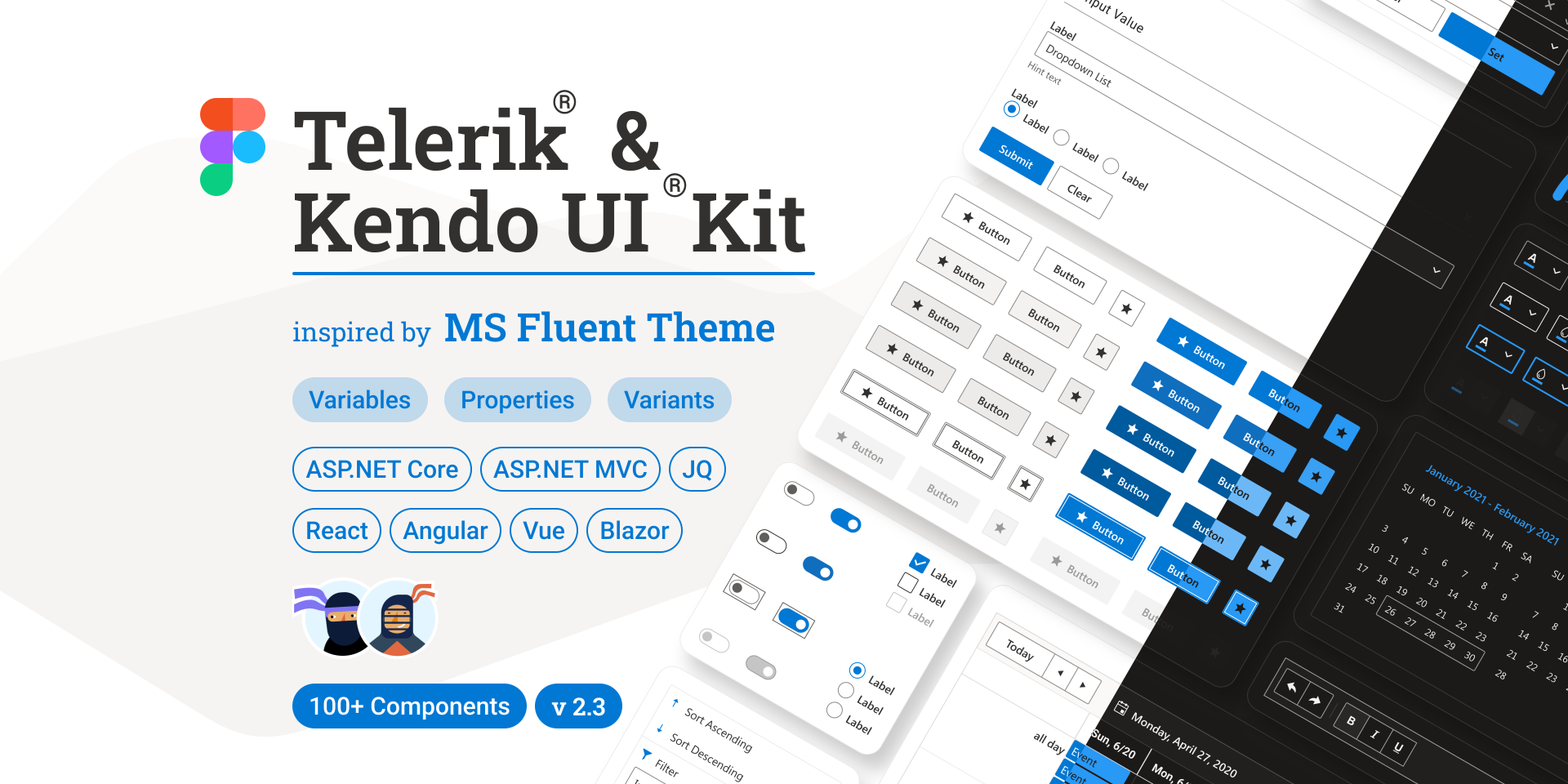 New Kendo UI Kit cover