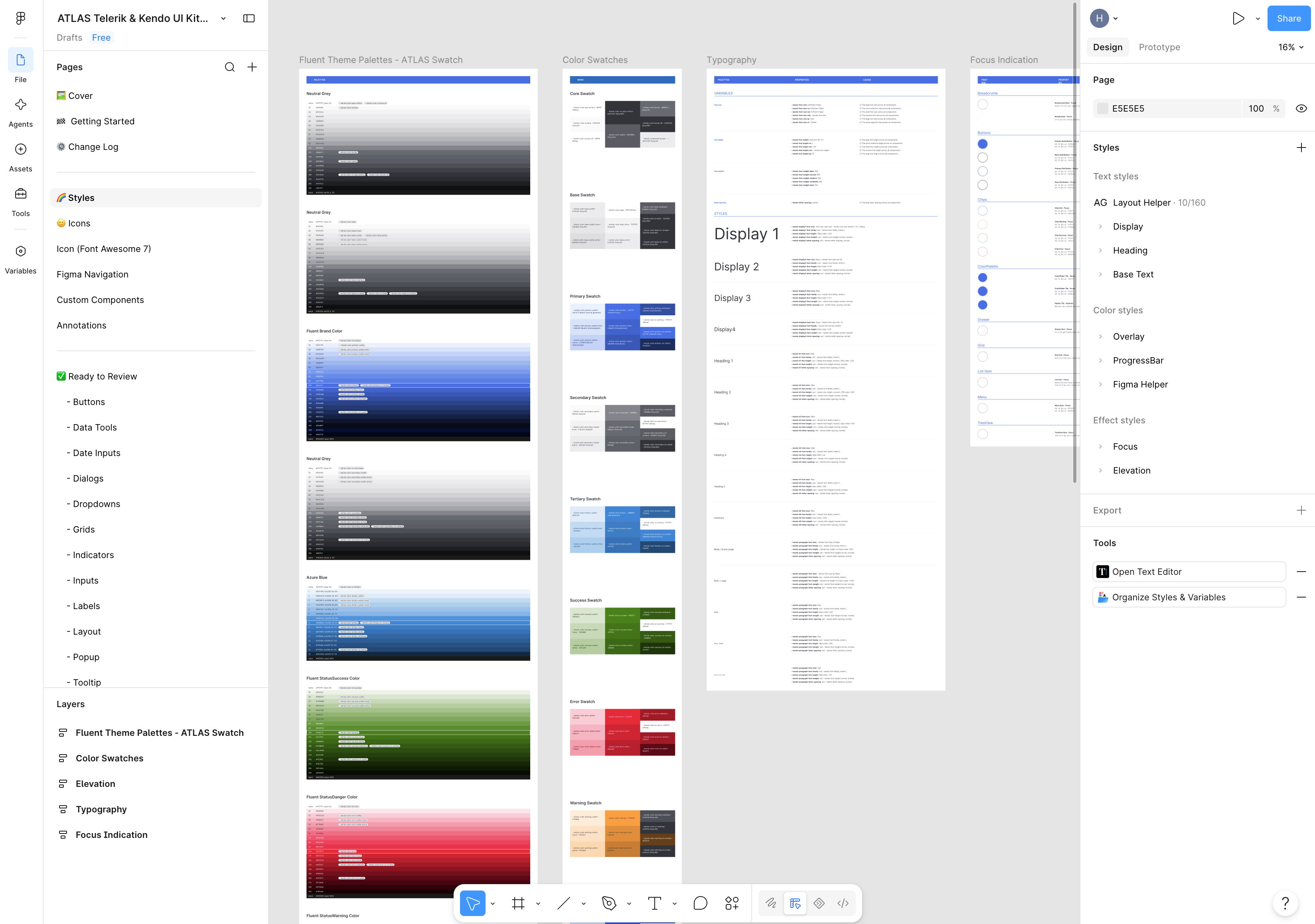 Upgraded ATLAS design library overview