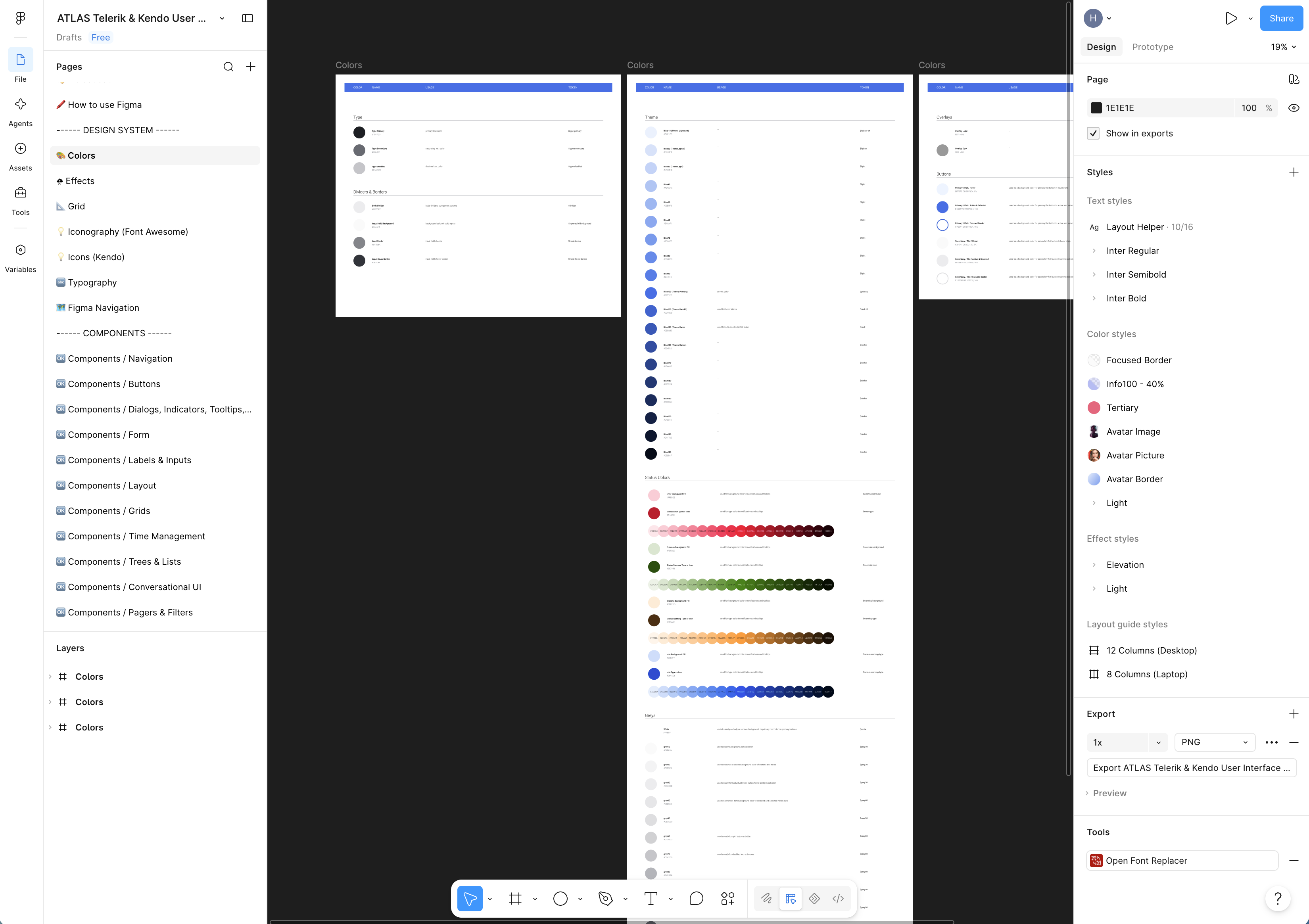 Old ATLAS design library overview